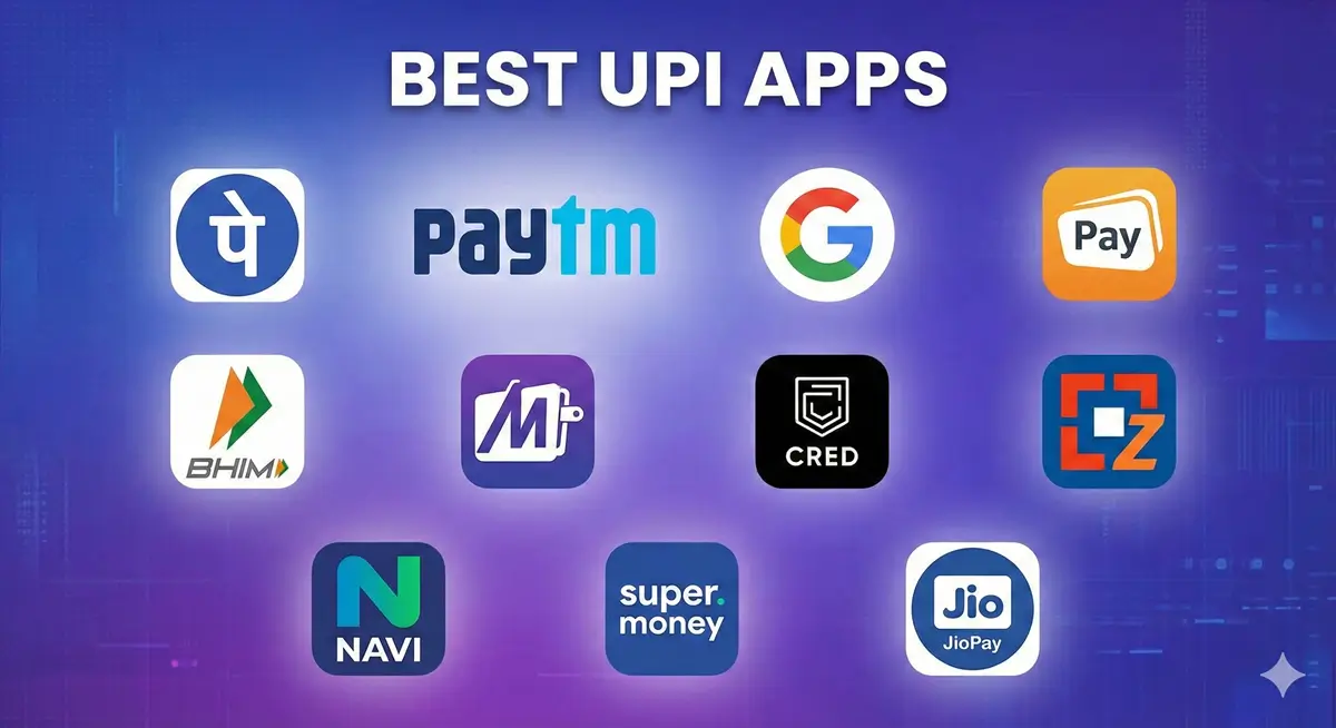 Top 11 UPI Apps in India 2026