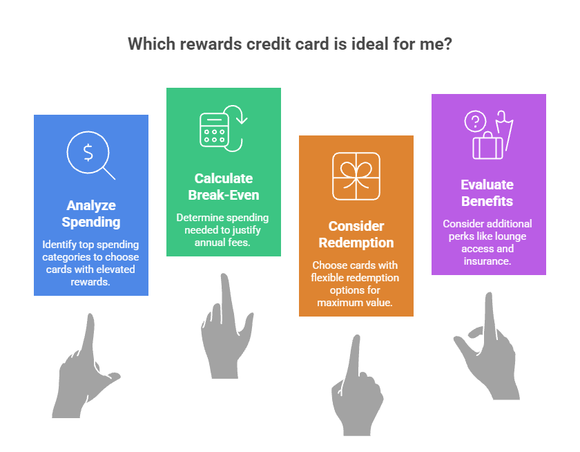 How to Choose the Right Rewards Credit Card - visual selection