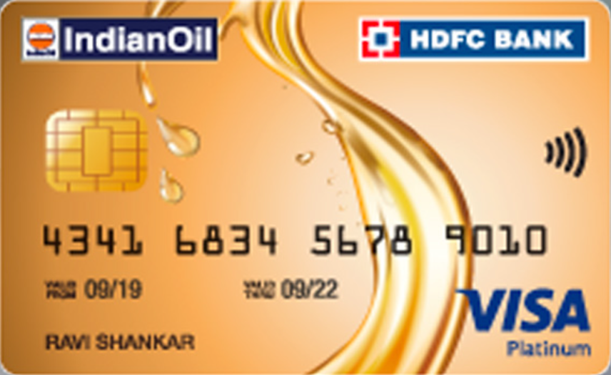 indianoil hdfc bank credit card