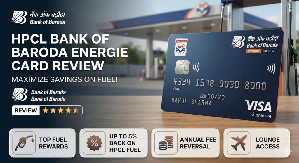 bank of baroda energie credit card